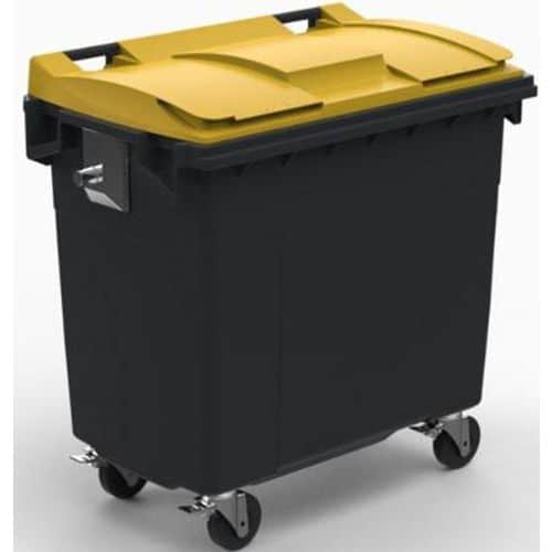 Conteneur mobile SULO - Tourillon en métal  - Tri des déchets  -  770 L