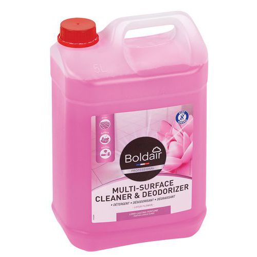 Nettoyant et désodorisant multi-surfaces - 5L - Boldair