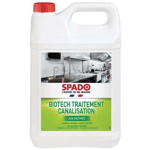 Biotech traitement canalisations 5L - Spado