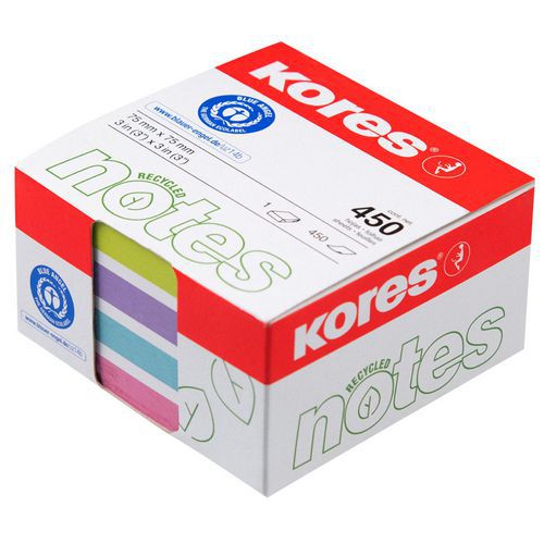 Haftnotiz Cubo Pastel ‑ Kores