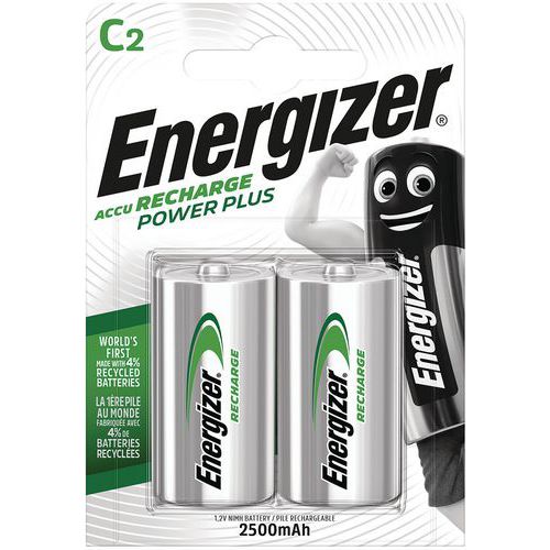 Wiederaufladbare Batterie - C/LR14 - 2 Stück - Energizer