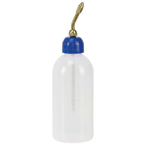 Burette PE transparent avec bec en laiton - 250 mL ou 500 mL - Pressol