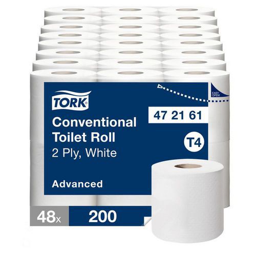 Toilettenpapier, 2-lagig, T4 Advanced - Tork