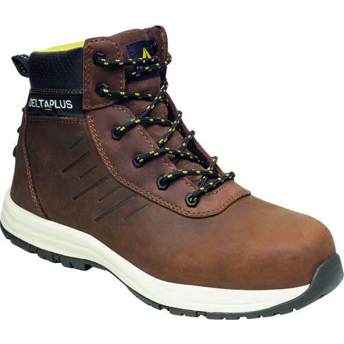 Chaussures de sécurité hautes S3S SR FO SAGA2 - Marron - Delta Plus