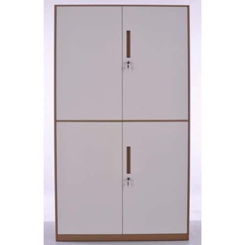 Armoire haute 4 portes battantes - Manutan Expert