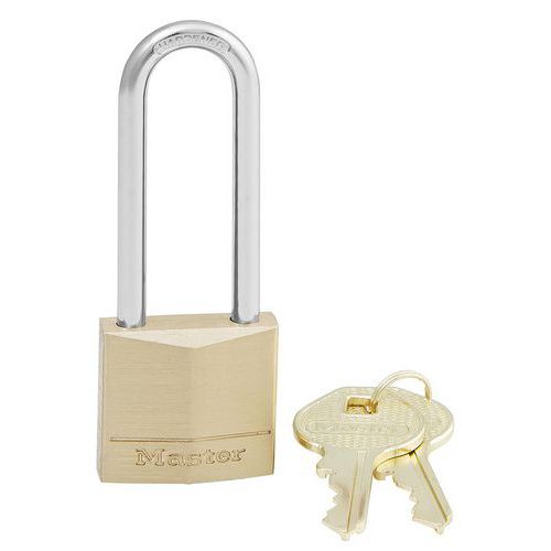 Cadenas à clés en laiton massif 130EURDLJ - Master Lock