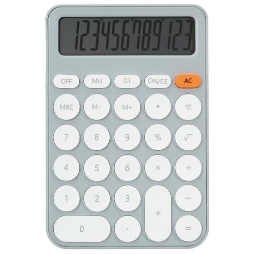 Calculatrice de bureau 12 chiffres LCD 17 mm - Sign