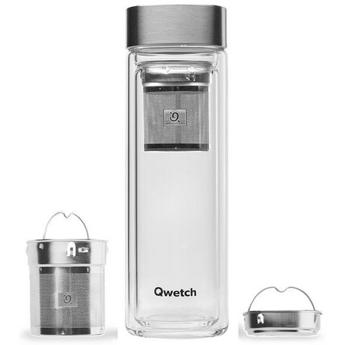 Théière isotherme en verre - 430mL - Qwetch