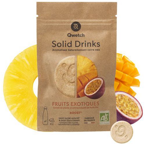 Aromapastillen „Solid Drinks“ - Qwetch