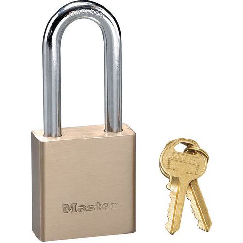 Vorhängeschloss mit Schlüsseln auf Messing Nr. 576 - Master Lock