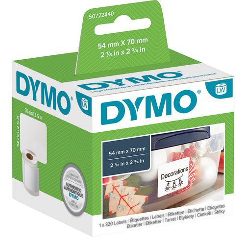 Étiquette pour imprimantes à étiquettes Dymo LabelWriter