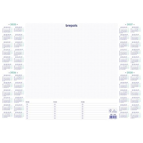 Schreibtischunterlage Kalender 2025-2028