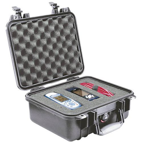 Valise de protection étanche noire Peli Case 1400