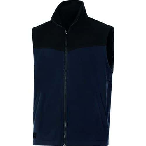 Gilet polaire sans manches - GILLI Bleu Marine-Noir - Delta Plus