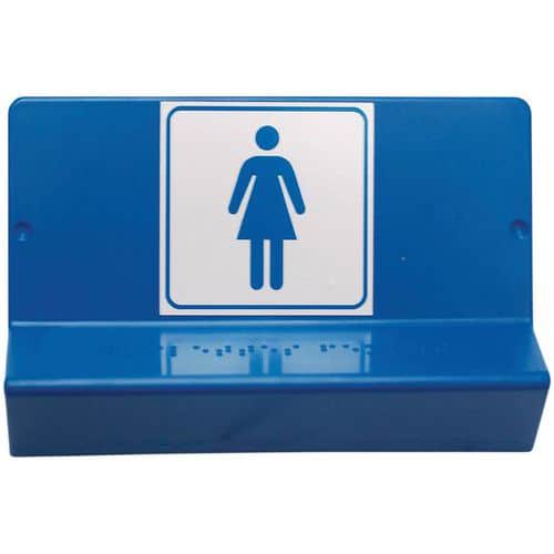 Signalétique en braille - WC - Wattelez