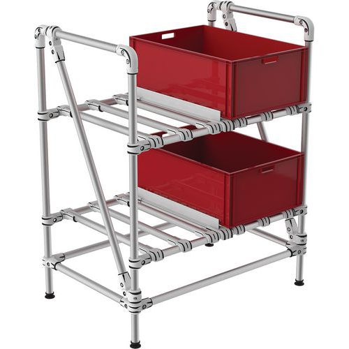 Mini-rack de stockage tubulaire - Trilogiq