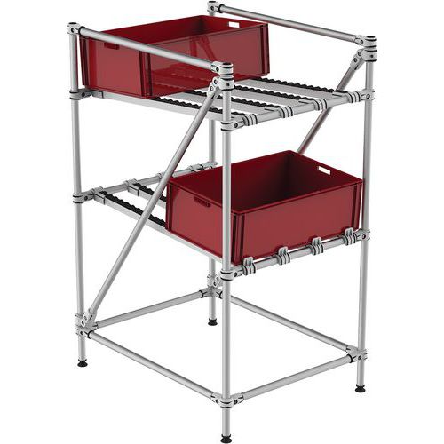 Mini-Rack mit Rollen für das Picking - Trilogiq