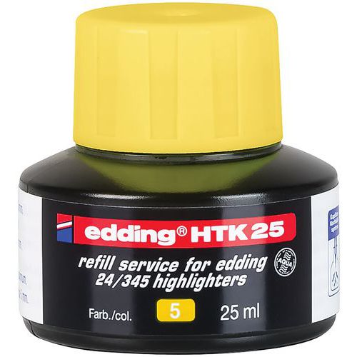 Nachfüllpackung HTK25 für Textmarker e24 Ecoline - Edding