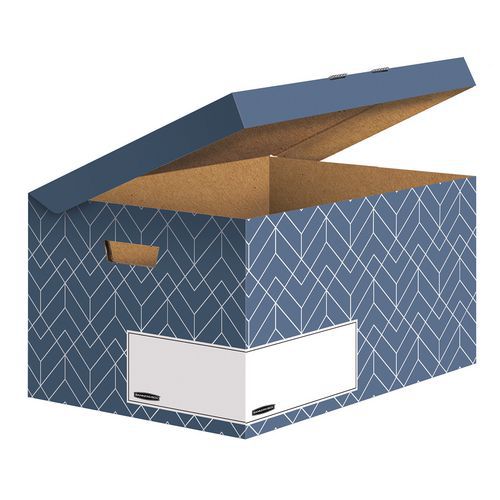 Conteneur pour boîte d'archive Flip Top Déco - Bankers Box