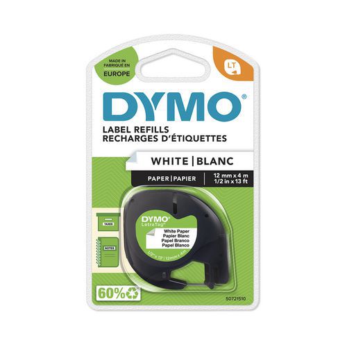 Cassettes de ruban pour Dymo LetraTAG