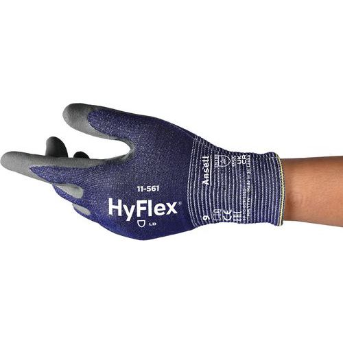 Ergonomische Schnittschutzhandschuhe HyFlex® 11-561 - Ansell