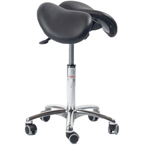 Sattelhocker Echo 2-teilig - Leder - Hoch - Global Professional Seating