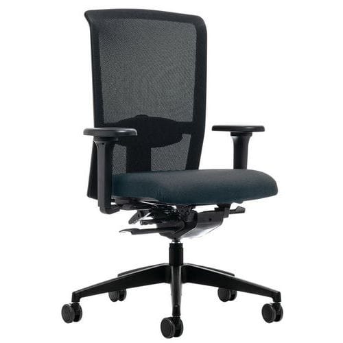 Siège de bureau synchrone LX282 NPR accoudoirs 4D - Interstuhl