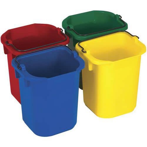 Seaux avec code couleur - 5L - Rubbermaid