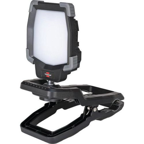 Tragbarer LED-Arbeitsscheinwerfer CL 4050 MA, mit Klemmvorrichtung, wiederaufladbar - Brennenstuhl