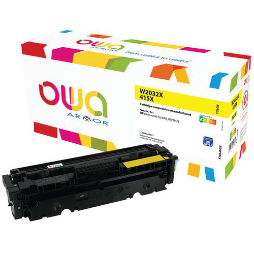 Toner Rebuild HP 415X Yellow - OWA