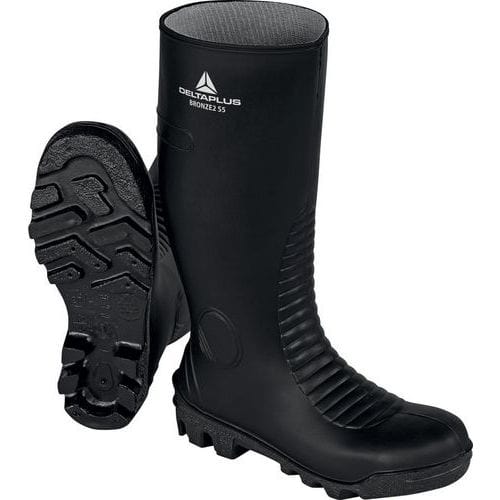 PVC-Sicherheitsstiefel S5 SRA - Schwarz - Delta Plus