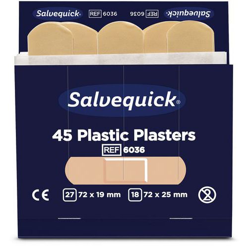 Nachfüllpackung 270 Kunststoffpflaster - Salvequick