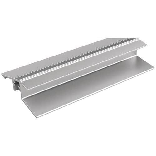 Bordure profilé aluminium pour caillebotis Vynagrip - Plastex