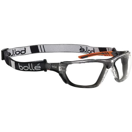 Lunettes de protection incolore Ness+ mousse et tresse - Bollé safety