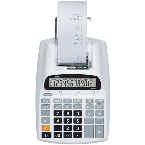 Calculatrice semi-professionnelle avec imprimante USB 30032 - Desq