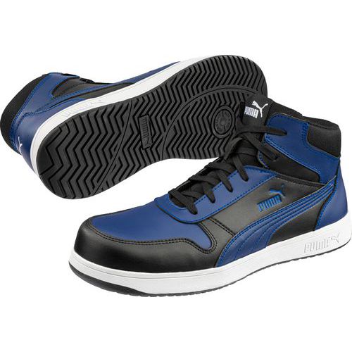 Sicherheitshochschuhe FRONTCOURT S3L ESD – blau/schwarz – Puma