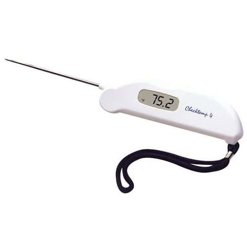 Thermomètre avec sonde repliable