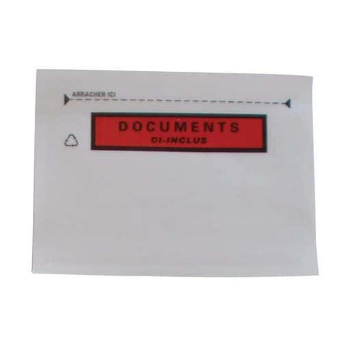 Pochette porte-documents Pac-List renforcée - « Document ci-inclus