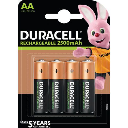 Lot de 2 piles rechargeables AA (LR6)